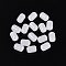 Opaque Glass Beads, Barrel, WhiteSmoke, 8.5x5.5mm, Hole: 1.4mm, about 900pcs/pound