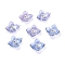 Acrylic Cabochons, Flower, Cornflower Blue, 16x15.5x5mm