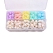 10 Grids 10 Colors Wax Granule Set, Sealing Wax Particles Kits for Retro Seal Stamp, Star, Mixed Color, 125x65mm