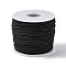 Elastic Cord, Black, 2mm, about 50m/roll