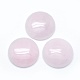 Rosa naturale cabochon di quarzo&nbsp;G-E492-A-11-1