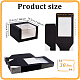 Papierkappen-Verpackungskartons mit Sichtfenster&nbsp;CON-WH0043-304A-2