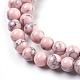 Chapelets de perles en turquoise synthétique TURQ-H038-6mm-XXS04-3