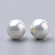 Perles nacrées en coquilles BSHE-T008-5mm-2