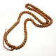 Buddhist prière de bijoux perles de mala de graines de rudraksha colliers NJEW-K011-13-1