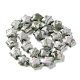 Natürliche Frieden Jade Perlen Stränge G-NH0005-001-3