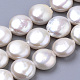 Fili di perle di keshi di perle barocche naturali PEAR-S012-28-1