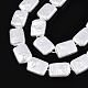 Brins de perles d'imitation en plastique ABS KY-N015-07-B01-3