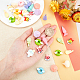 SUNNYCLUE 36Pcs 6 Styles Imitation Food Resin Cabochons Flat Back Ice Cream Desserts Cake Candy Cabochon Slime Beads for DIY Jewelry Making Scrapbooking Hair Accessory Phone Decorations CRES-SC0001-83-3
