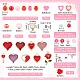 PandaHall Elite DIY Valentine's Day Jewelry Making Finding Kit DIY-PH0017-70-2