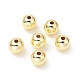 Cremagliera perle di ottone di placcatura KK-WH0034-02K-G02-3