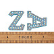 Alphabet Resin Rhinestone Patches DIY-TAC0005-45F-7
