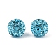 Perles de strass en argile polymère&nbsp;RB-H258-HD10mm-202-2