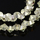 Full Rainbow Plated Diamond Shape Glass Bead Strands EGLA-J100-FR01-1