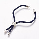 Nylon Cord Bracelet Making X-MAK-P005-01-2