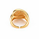 Brass Enamel Cuff Rings RJEW-S045-079-NR-3
