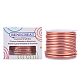 BENECREAT 9 Gauge 55FT Tarnish Resistant Jewelry Craft Wire Bendable Aluminum Sculpting Metal Wire for Jewelry Craft Beading Work - Purple AW-BC0001-3mm-04-2