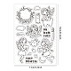 GLOBLELAND World Tooth Day Theme Clear Stamps Tooth Fairy Silicone Clear Stamp Seals for Cards Making DIY Scrapbooking Photo Journal Album Decor Craft DIY-WH0167-56-636-2