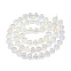 Transparent Electroplate Glass Beads Strands EGLA-N006-080-A01-2
