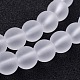 Chapelets de perles en verre mate X-GLAA-G016-8mm-01-3