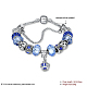 Bracelets en alliage de zinc rhinestone européen BJEW-BB29025-A-3