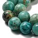 Natürliche peruanische türkisfarbene (Jaspis) Perlenstränge G-A219-A05-03-3