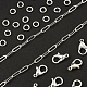 DIY Paperclip Chains Jewelry Set Making Kit DIY-YW0005-30S-2