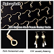 UNICRAFTALE about 100pcs 304 Stainless Steel French Earring Hooks STAS-UN0015-63A-5