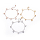 304 Stainless Steel Charm Bracelets BJEW-L660-10-1