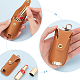 WADORN 2pcs PU Leather Sleeve Chapstick Pouch AJEW-WH0248-343D-3