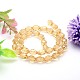 Faceted Oval Imitation Austrian Crystal Bead Strands G-M188-9x6mm-28A-2