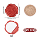 Autocollants adhésifs sceau de cire DIY-WH0201-10A-2