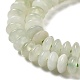 Chapelets de perles en jade naturelle nouvelle G-Z030-A10-01-3