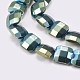 Electroplated Non-magnetic Synthetic Hematite Beads Strands G-P367-A-2