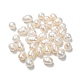 Perle di perle d'acqua dolce coltivate naturali di grado b PEAR-ZX002-2