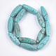 Natural Howlite Beads Strands X-TURQ-T003-11-2
