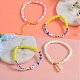 DIY Polymer Clay Beads Jewelry Set Making Kit DIY-SZ0005-89-6
