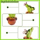 Handgefertigte Kaktusfiguren aus mundgeblasenem Glas JX536A-3