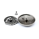 Flat Round with Tree of Life Alloy Collision Rivets PW-WG93211-01-3