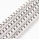 Electroplated 925 Sterling Silver Box Chains STER-I015-05B-1