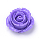樹脂カボション  花バラ  青紫色  20x10.5~11.5mm  ボトム：15~16mm CRES-Q197-23B-1
