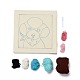 Dog Punch Embroidery Supplies Kit DIY-H155-10-2