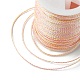 17 м полиэфирных швейных ниток радужного цвета OCOR-E026-08B-2