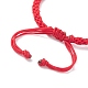 Bracelet cordon tressé en nylon BJEW-JB07595-5