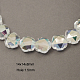 Electroplated Glass Beads EGLA-S040-M-3