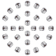 UNICRAFTALE about 200pcs Column Spacer Beads 1.5mm Hole Stainless Steel Beads Loose Beads 3mm Dia Metal Beads for for Jewelry Making Necklaces Bracelets Stainless Steel Color STAS-UN0008-23P-1