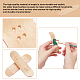 Fingerinspire 8pcs mini monopatín de madera de arce FIND-FG0001-43-4