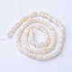 Natural Cultured Freshwater Pearl Beads Strands PEAR-S010-19-2