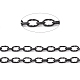 Placage ionique (ip) 304 chaînes à maillons ovales torsadés en acier inoxydable CHS-E022-01B-4