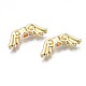 Rack Plating Alloy Beads PALLOY-T077-127LG-RS-1